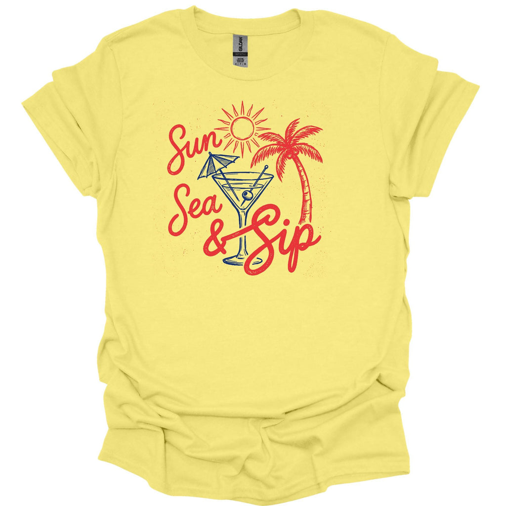 Sun Sea Sip Cruise Shirt