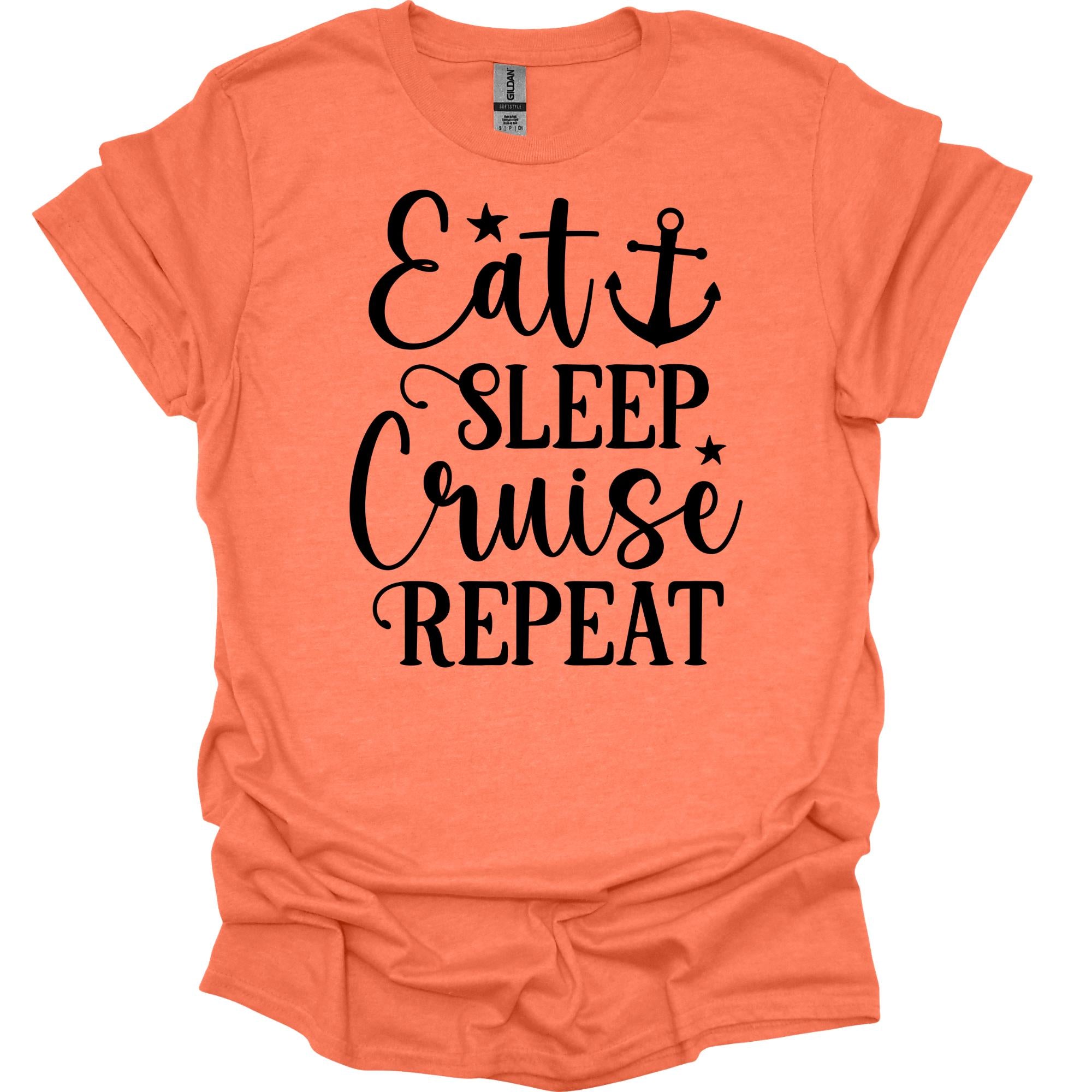 Eat Sleep Cruise Repeat Shirt |