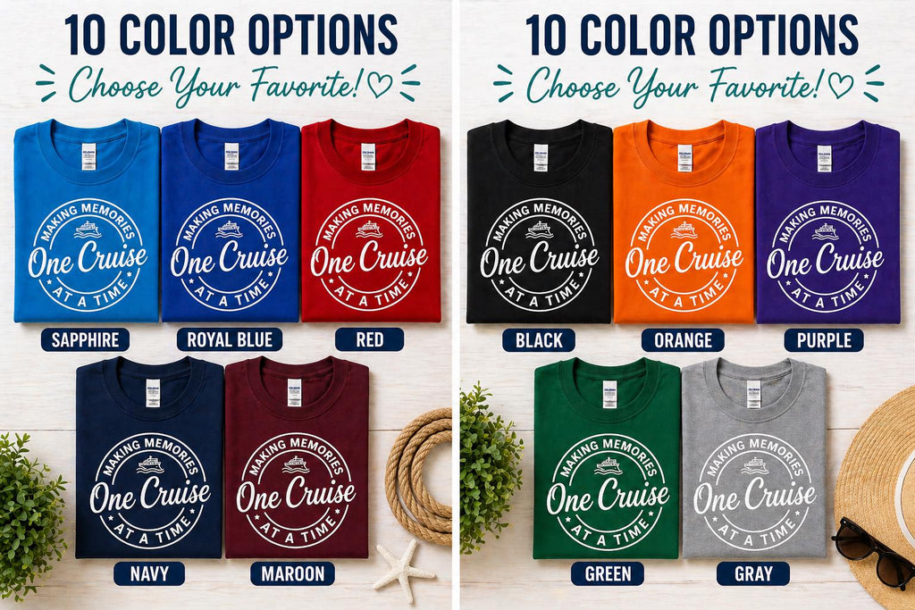 Matching Cruise Shirts-Making Memories **SALE**