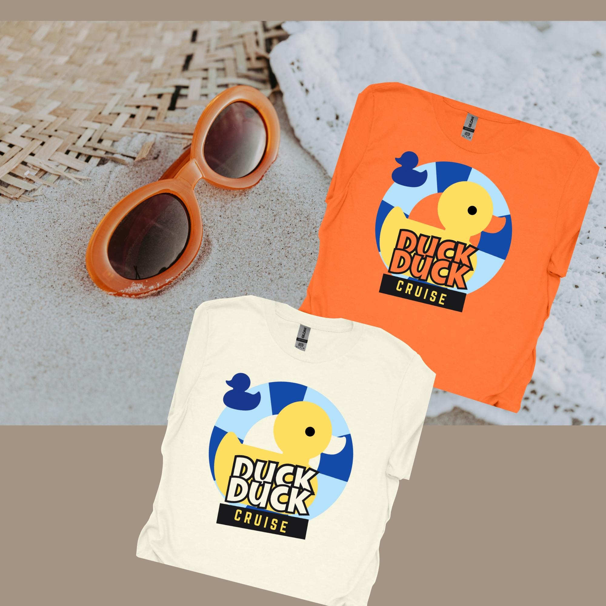 Duck Duck Cruise Family Matching Shirts