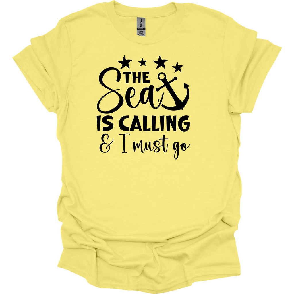 The Sea Is Calling Cruise Shirt