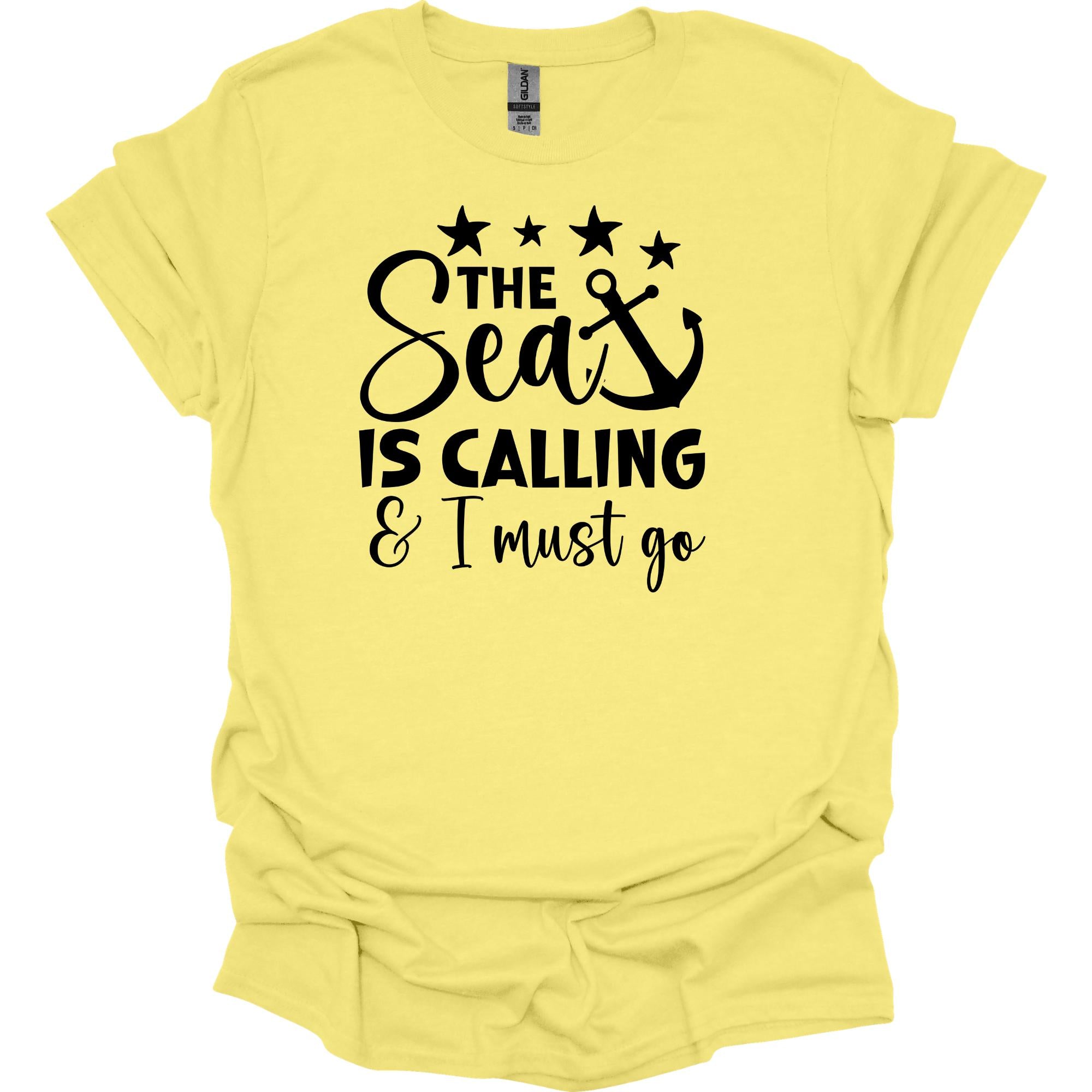 The Sea Is Calling Cruise Shirt