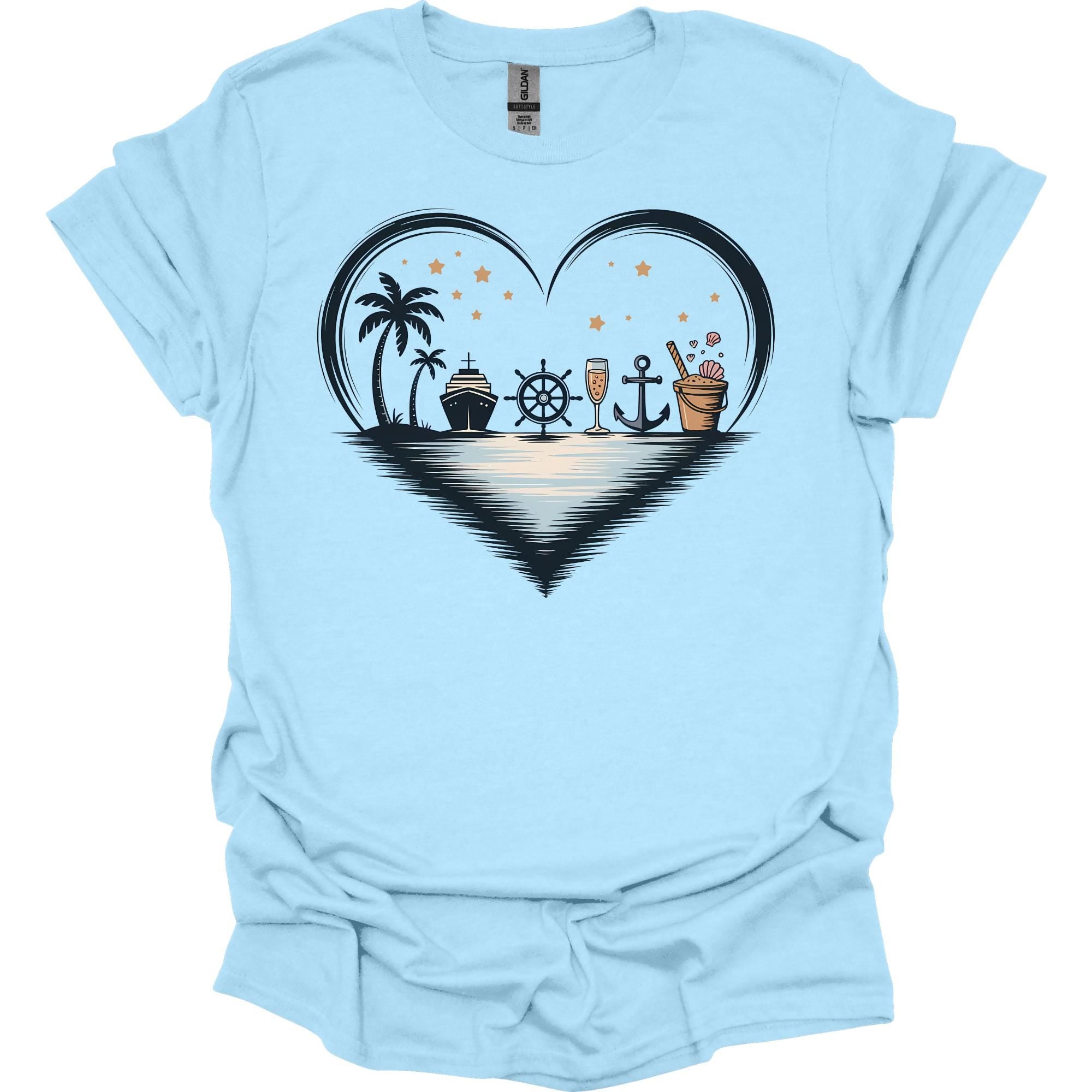 Cruise Tropical Sunset Tee