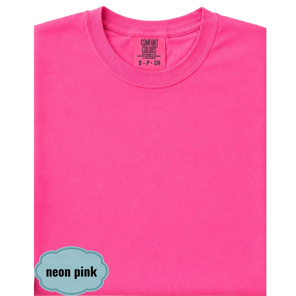 Salty Beach Tee Neon Summer Graphic Shirt