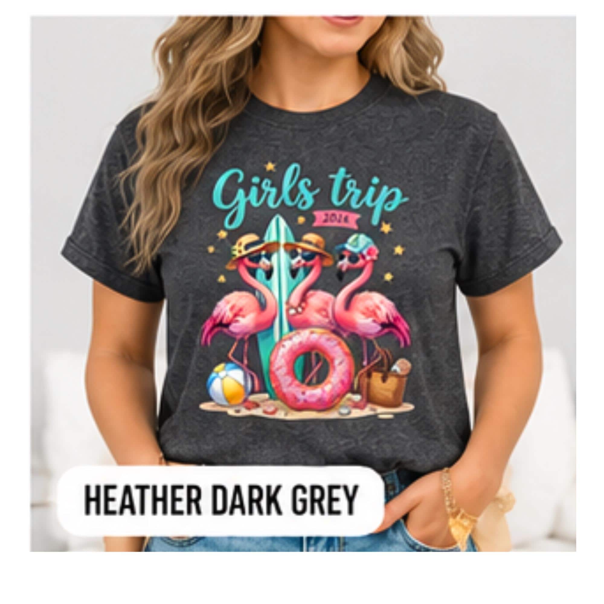 Girls Trip 2026 Flamingo Shirt