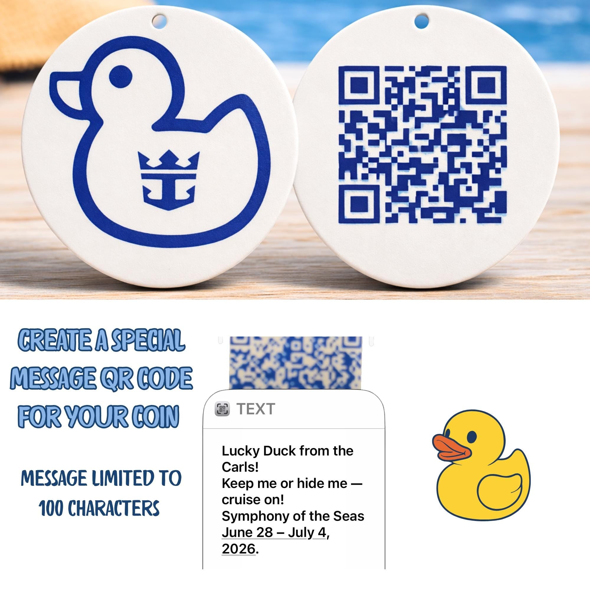 Cruise Duck Coins QR Code