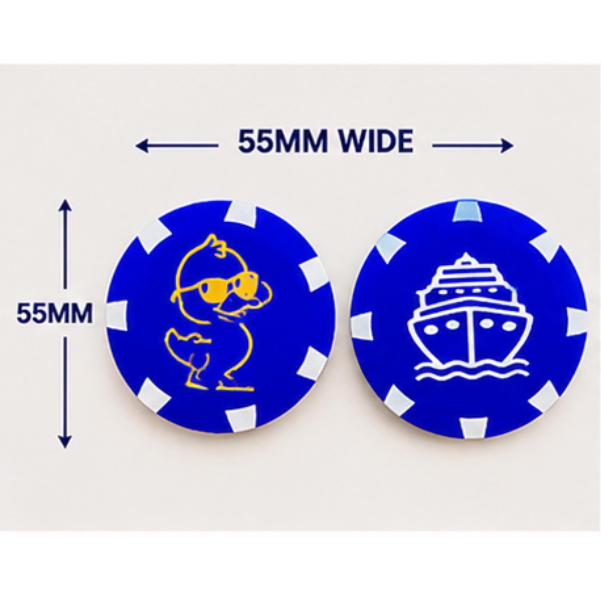 Cruise Duck Coins-Blue