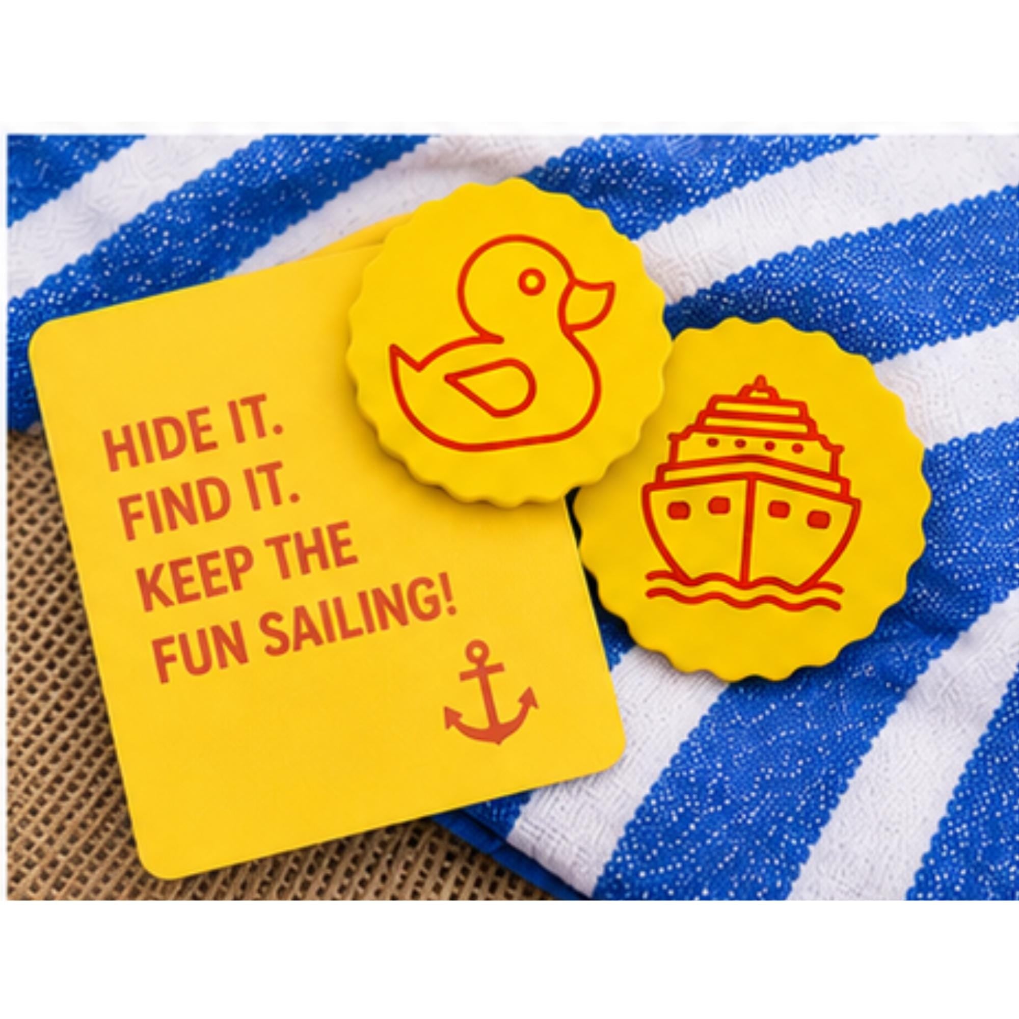 Cruise Duck Coins Yellow-Red
