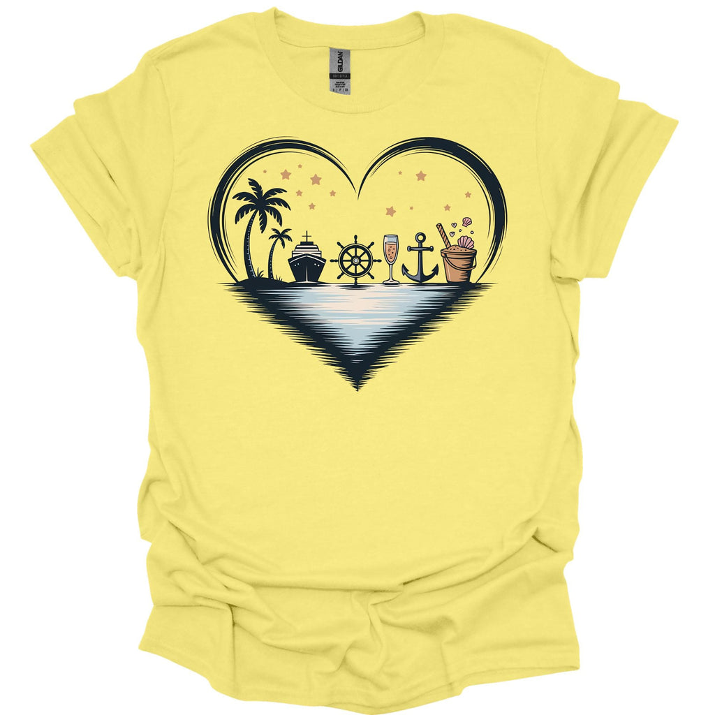 Cruise Tropical Sunset Tee